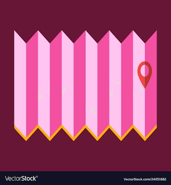 Location map flat design icon vector image