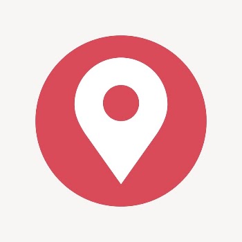Location pin icon, flat graphic | Free Icons - rawpixel