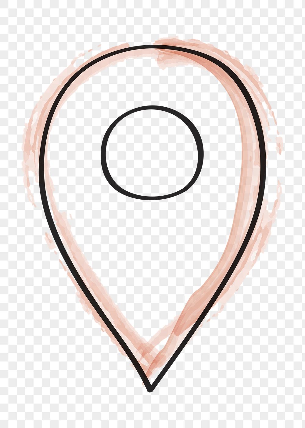 Location pin png icon, simple | Free Icons - rawpixel