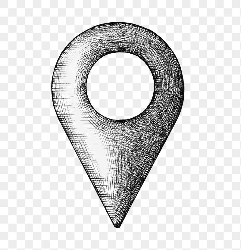 Location pin png vintage sticker | Free PNG - rawpixel