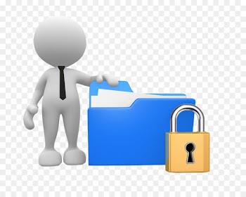 Lock 3D computer graphics Stock illustration - 3D creative 3d villain silhouette 