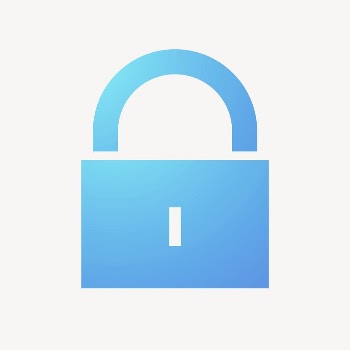 Lock, privacy icon, gradient design | Free Icons - rawpixel