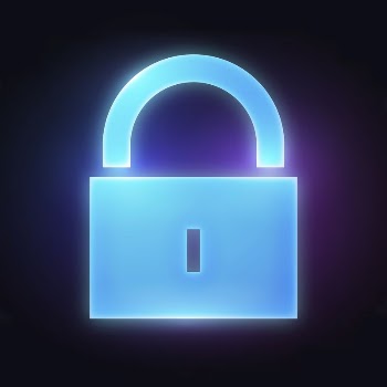 Lock, privacy icon, neon glow | Free Icons - rawpixel