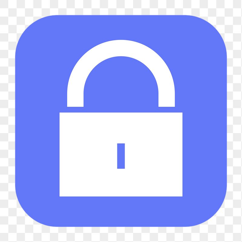 Lock, privacy png sticker, flat | Free Icons - rawpixel