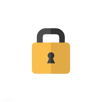 Lock symbol isolated on white background | Free stock vector - 395230