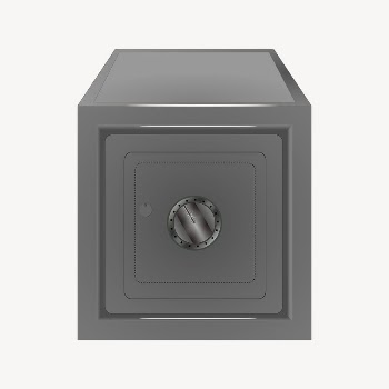 Lockable safe clipart, illustration psd. | Free PSD - rawpixel