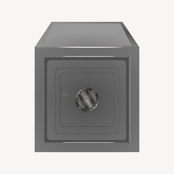 Lockable safe clipart, illustration vector. | Free Vector - rawpixel