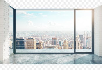 Loft Window Office Room Stock photography - Building floor windows high clear buckle material 