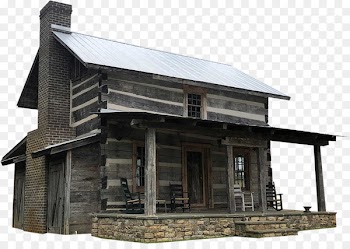 Log cabin House Barn Image Television - house 