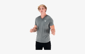 Logan Paul Wearing The Maverick V-neck - Logan Paul Transparent ...