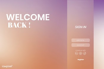Login page design | Free stock vector - 594701
