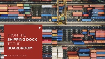 Logistics business banner template, shipping | Free Vector Template - rawpixel