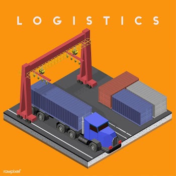 Logistics business industrial isolated icon o.. | Free stock vector - 393214