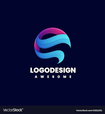 logo abstract bomb gradient colorful