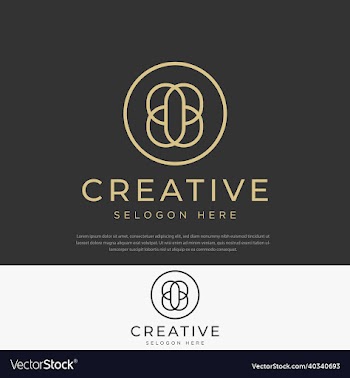 logo abstract elegant universal creative premium