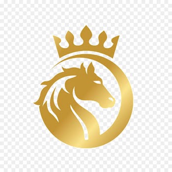 Logo American Quarter Horse Horse & Hound - horse head 