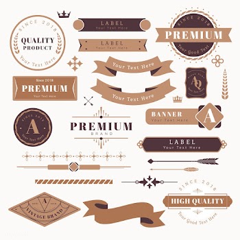 Logo and banner design elements | Free stock vector - 579957