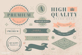 Logo and banner design elements | Free stock vector - 579962