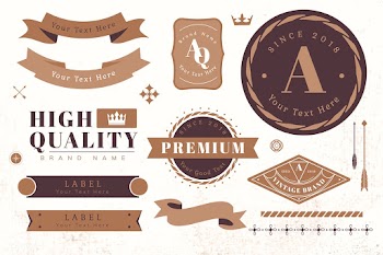 Logo and banner design elements | Free stock vector - 579964