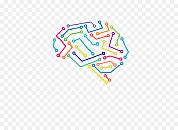 Logo Artificial intelligence - Digital brain 