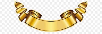 Logo Banner Gold Label - Large Gold Banner Clipart 