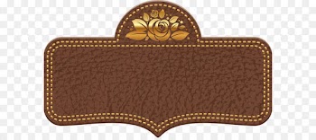 Logo Bicast leather - Fine design of leather logo 