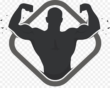 Logo Bodybuilding Physical fitness Fitness centre - Fitness label design 