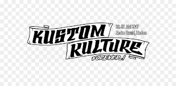 Logo Brand Art Kustom Kulture - Kustom Kulture Blastoff 