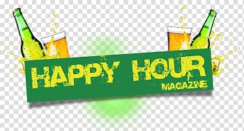 Logo Brand Banner, Happy Hour transparent background PNG clipart