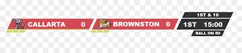 Logo Brand Banner - soccer scoreboard 
