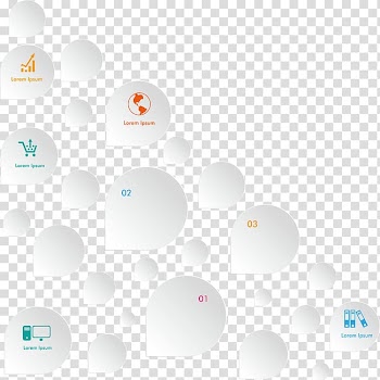 Logo Brand Circle Pattern, White water drops chart transparent background PNG clipart