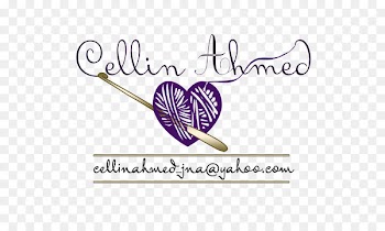 Logo Brand Crochet Font - handmade works 