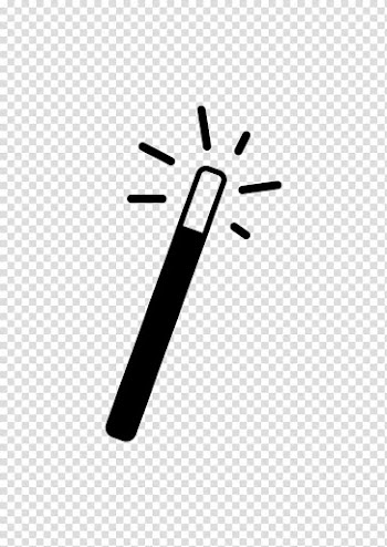 Logo Brand Line Font, magic wand transparent background PNG clipart