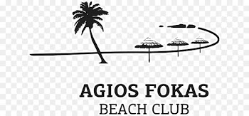 Logo Brand Stencil Tree Font - blue marlin ibiza beach club 