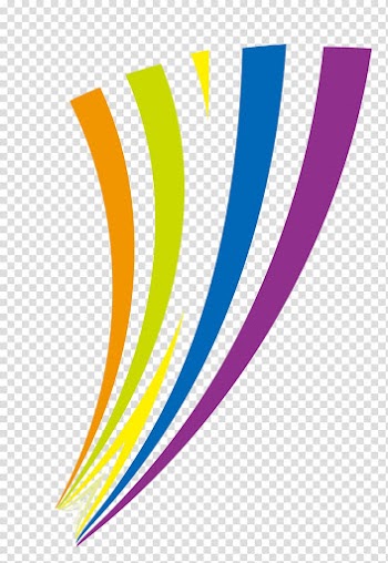 Logo Brand Yellow Font, Color line transparent background PNG clipart