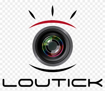 Logo Cámara Fotográfica Loutick - Graphic Design Camera Lens Png