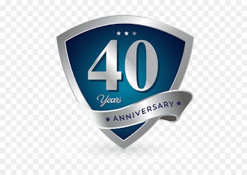Logo Computer Icons Badge - 40th Anniversary 