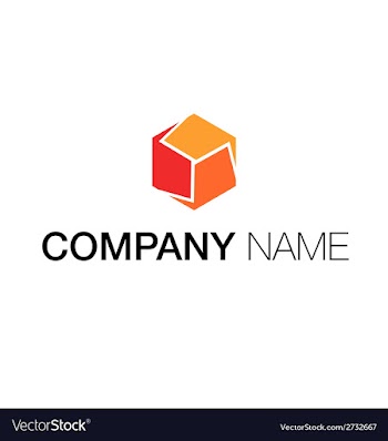 Logo cubic concept vector image