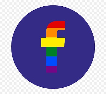 Logo CUMBRIA PRIDE Facebook Symbol - like us on facebook 