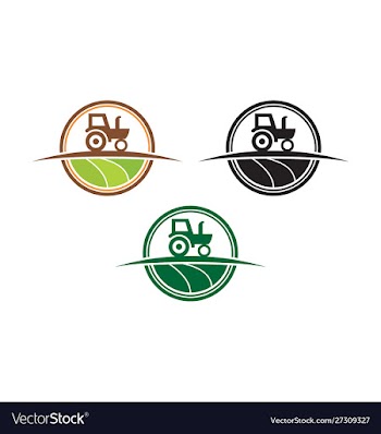 Logo design for agriculture agronomy vector image