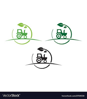 Logo design for agriculture agronomy vector image