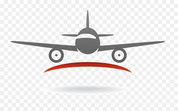 Logo Design Graphics Airplane Aviation - airline button 