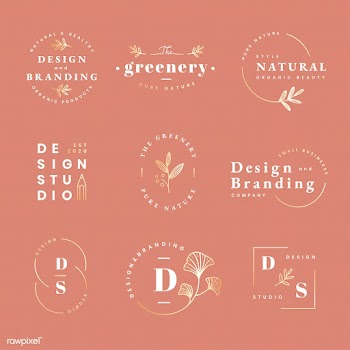 Logo design set | Free stock vector - 598738