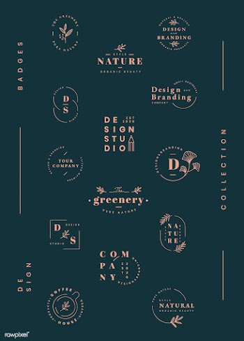 Logo design set | Free stock vector - 598769