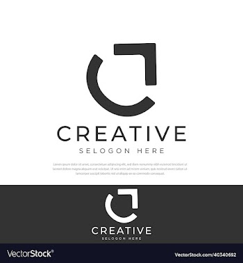 logo design simple line letter