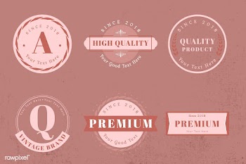 Logo design templates | Free stock vector - 579949