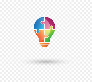 Logo Download Aptoide - Vector bulb puzzle 