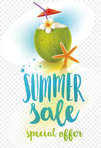 Logo Drawing Euclidean vector - Vector hand-painted summer coconut cartoon 