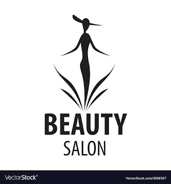  					Logo elegant woman for a salon beauty vector image														