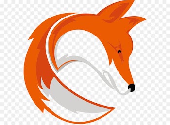 Logo Euclidean vector - Vector fox logo 